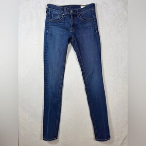 rag & bone Size 26 Bedford Skinny Dark Blue Skinny Jeans